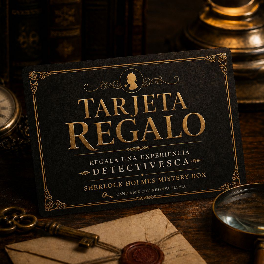 Tarjeta Regalo Sherlock Holmes Mistery Box